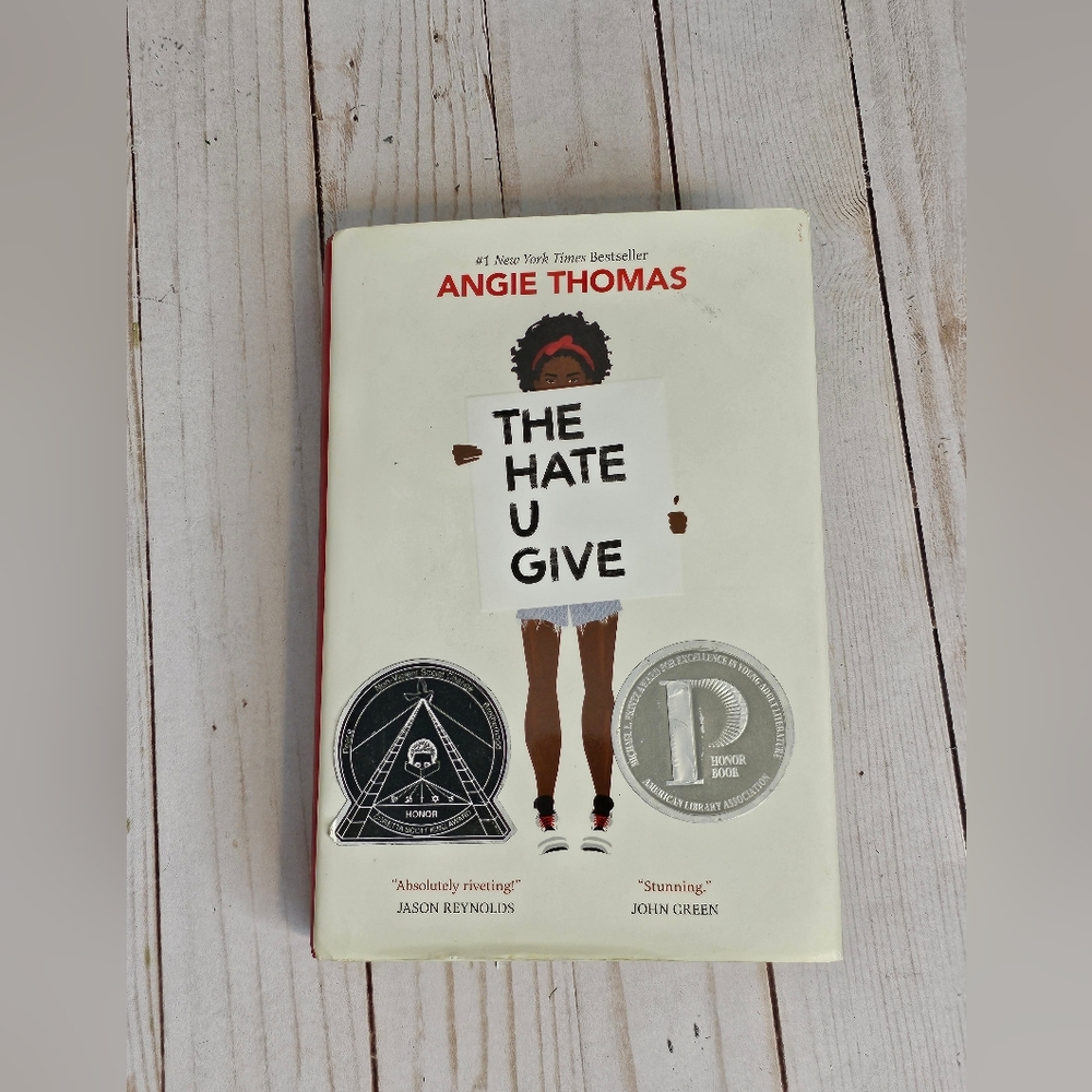 The Hate U Give Hard Cover Book